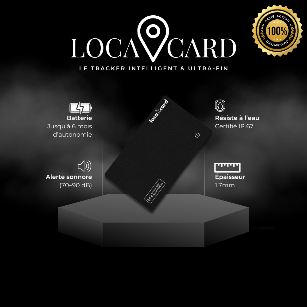 LocaCard – La carte GPS ultra-mince